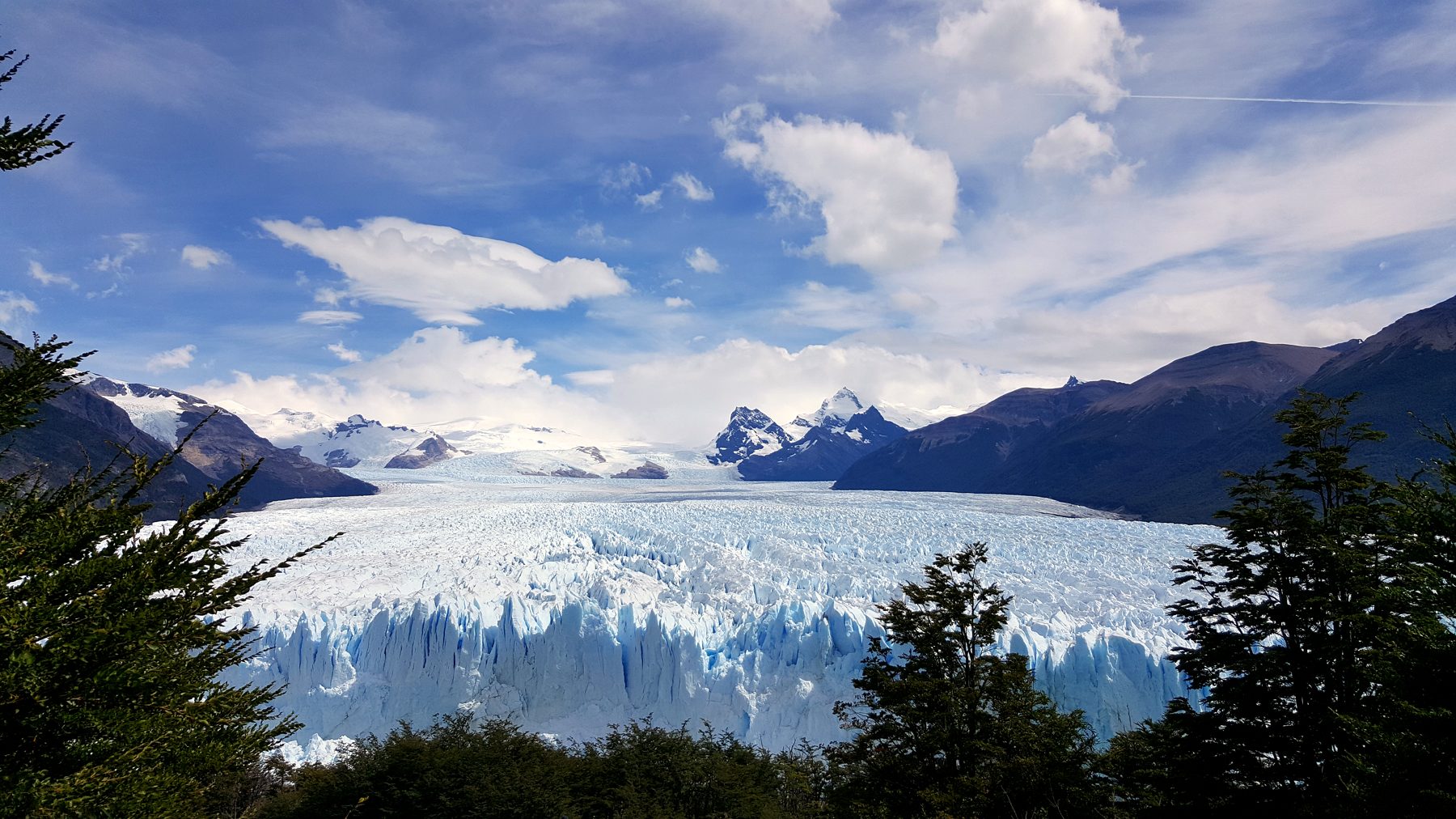 Le front du glacier Perito Moreno depuis le lac Argentino (photo : Pierrick Nonnis).