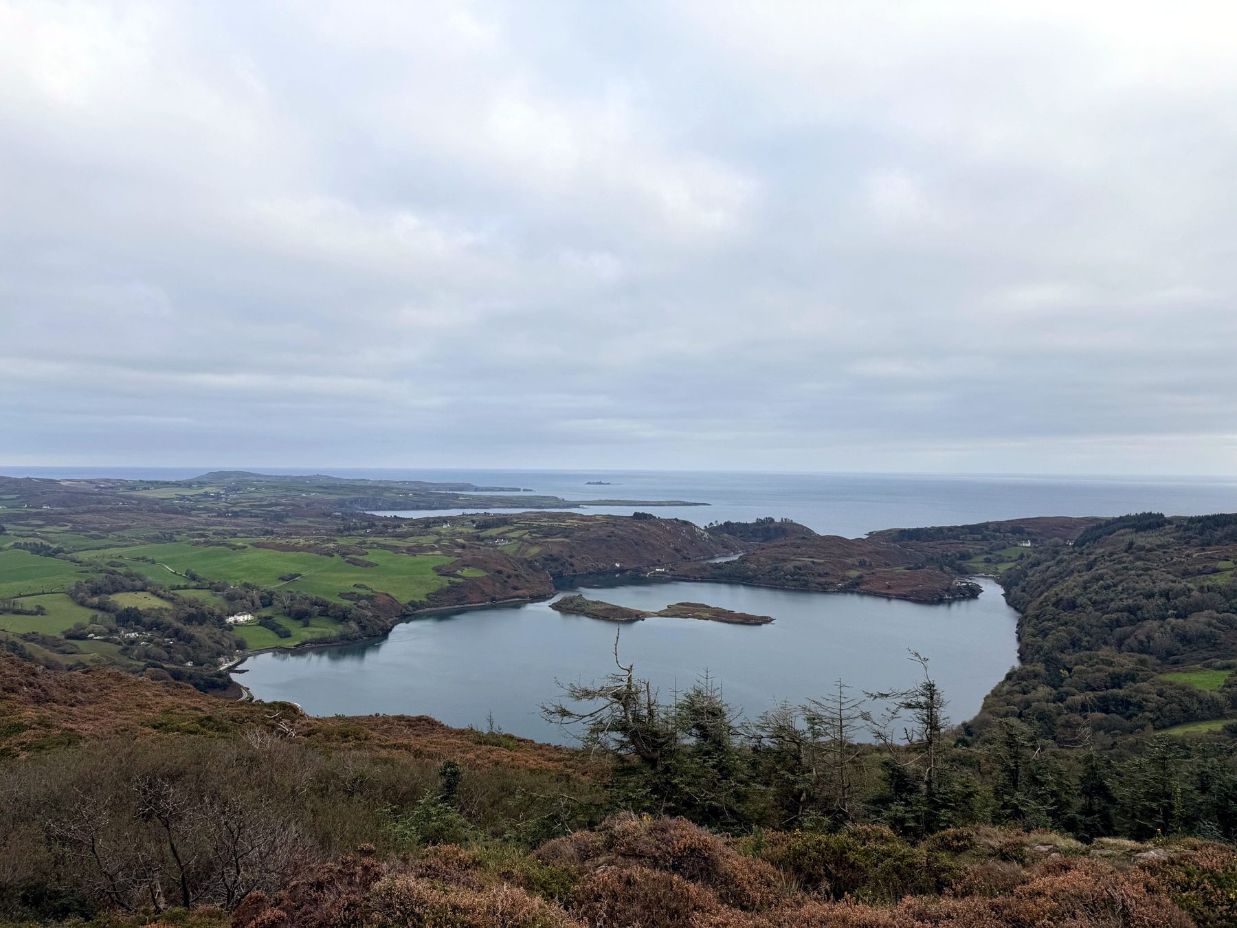 le lac de Lough Hyne