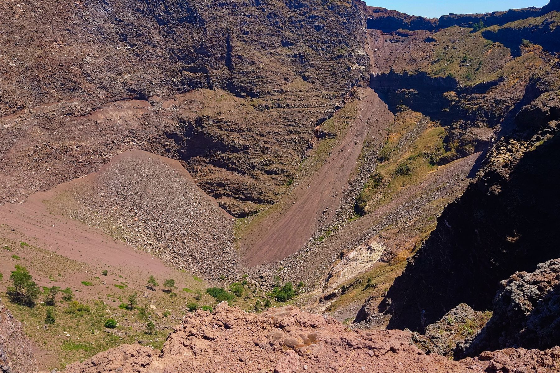 l’ascension du Vésuve