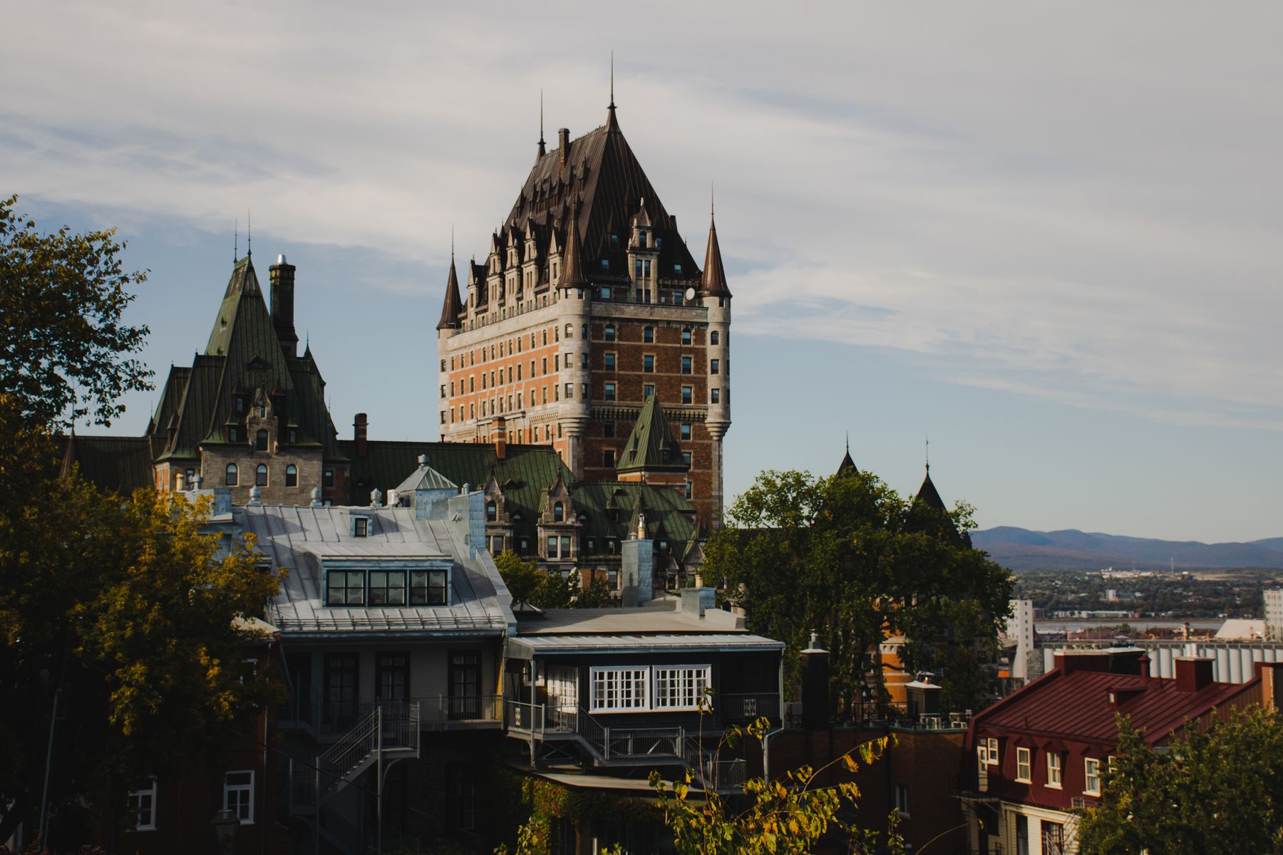 le Vieux-Québec et le Château Frontenac