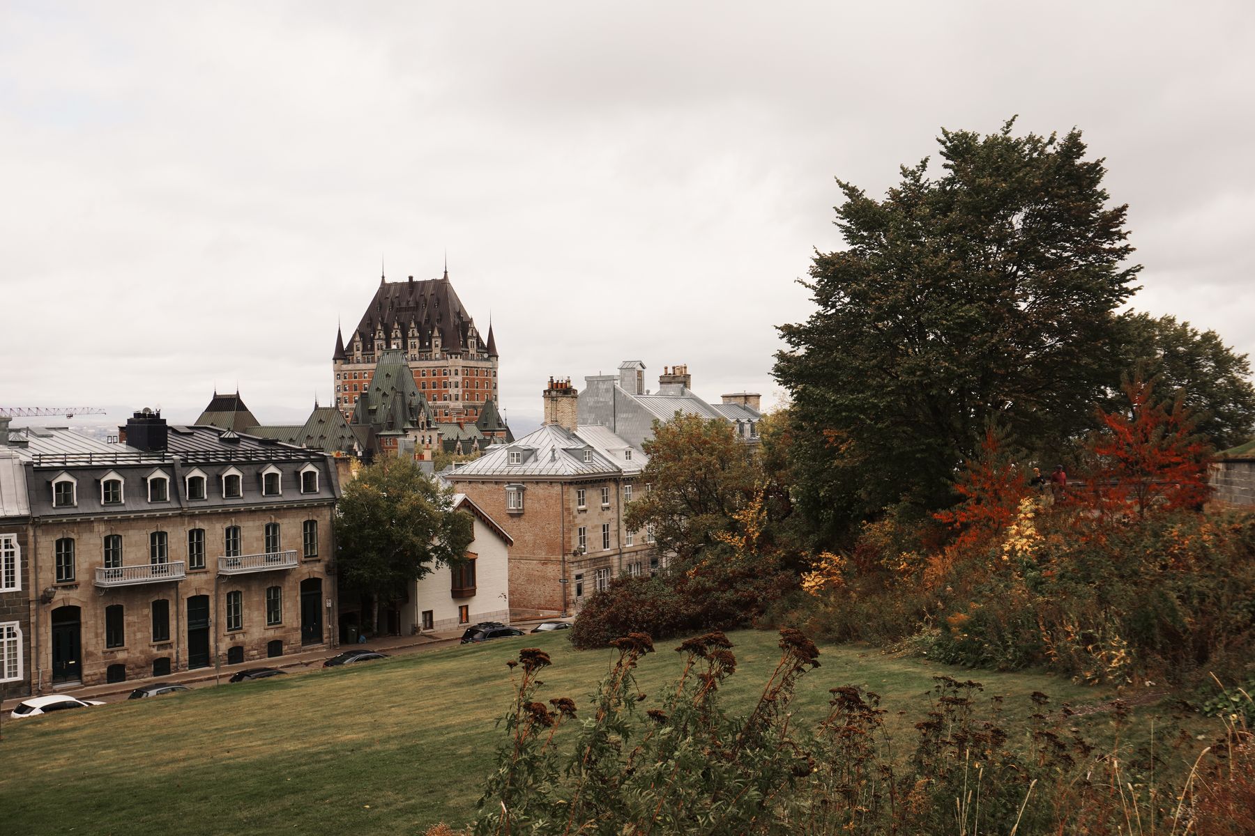 les remparts et les Plaines d’Abraham