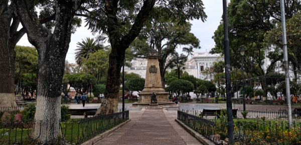 La plaza 25 de Mayo, au cœur de Sucre